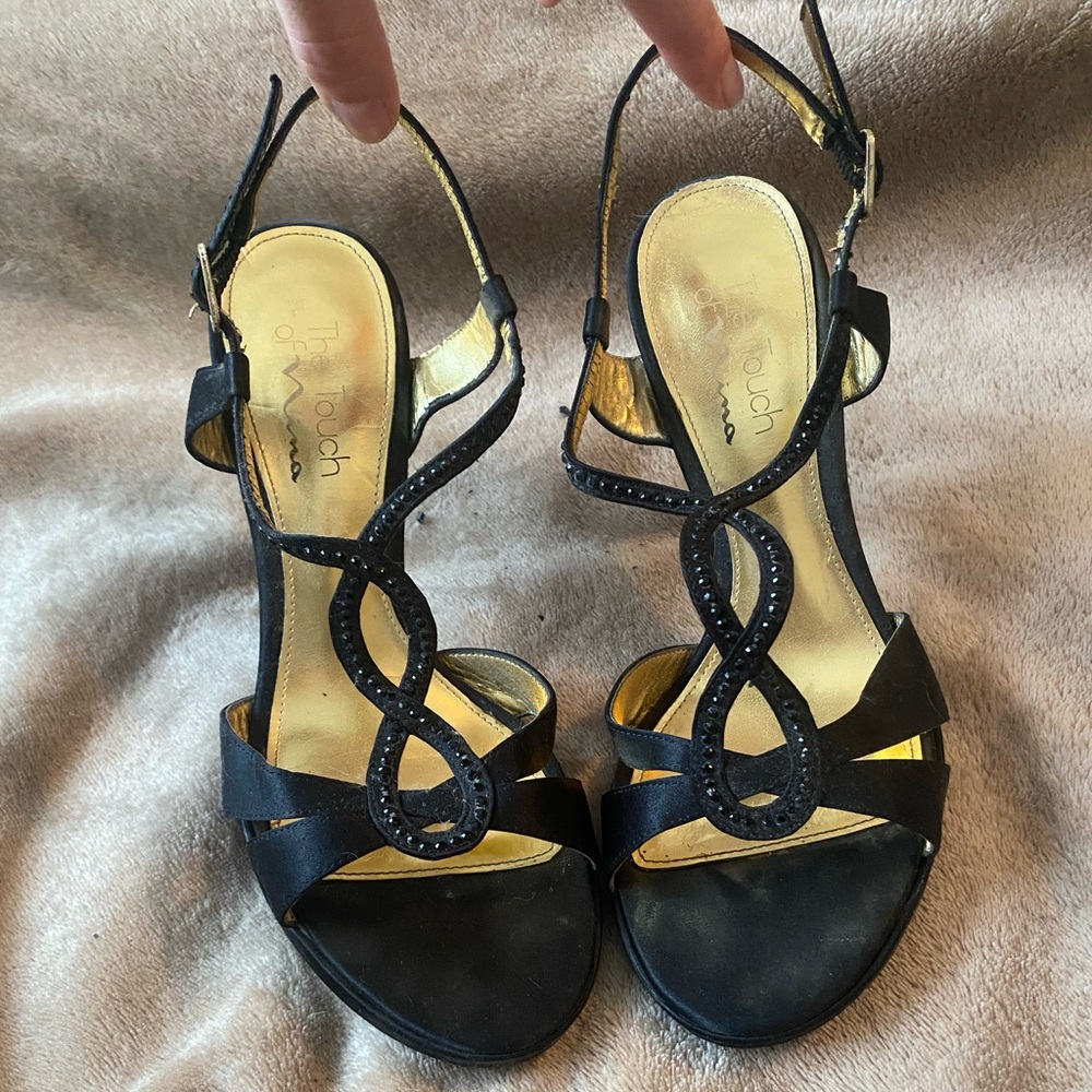 Black heels